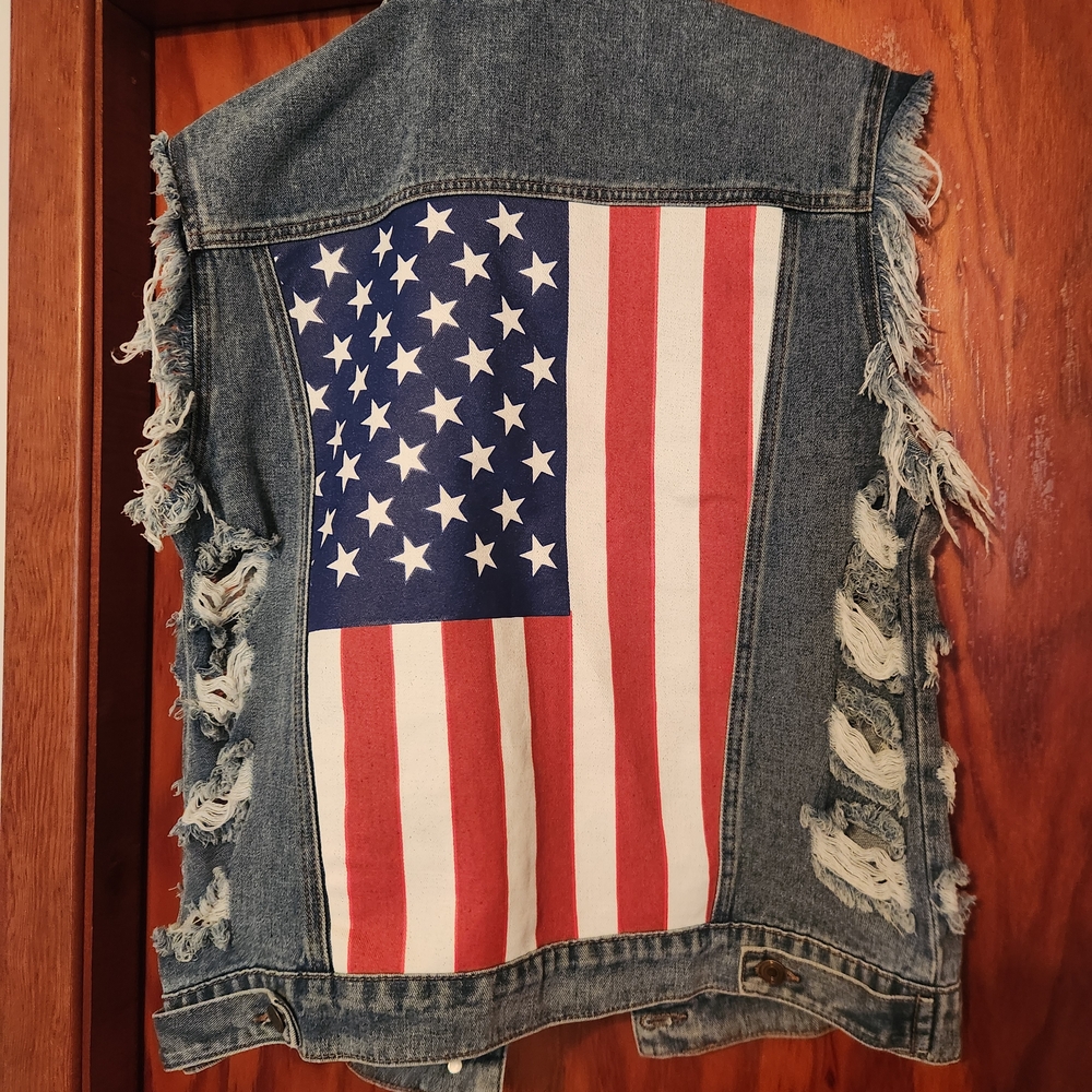 BiBi Blue Denim Vest
